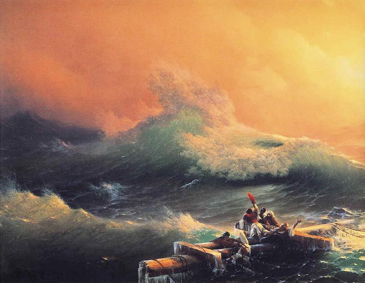 Ivan Aivazovsky The Ninth Wave oil painting picture